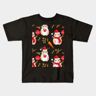 Guinea pigs Christmas Party Kids T-Shirt